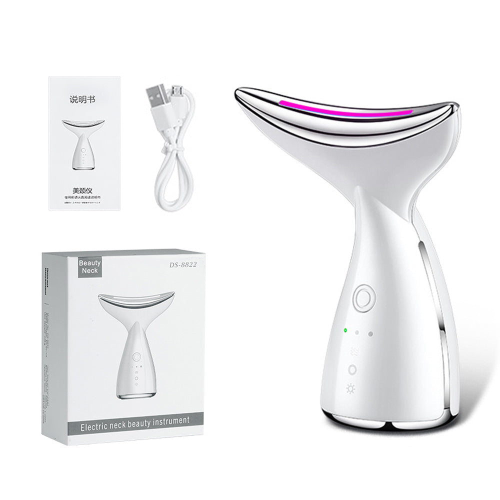 EMS Microcurrent Neck Face Beauty Device With 3 Colors LED Photon Therapy Skin Tighten Reduce Double Chin Face Lifting Devices EMS Microcurrent Neck Face Beauty Device With 3 Colors LED Photon Therapy Skin Tighten Reduce Double Chin Face Lifting Devices